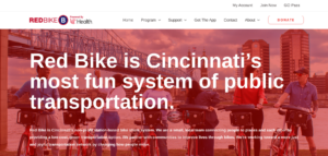 Red Bike Cincinnati Website