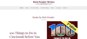 Rick Pender Writes Website
